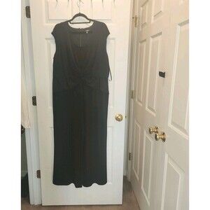 ROZ & ALI Women’s Black Jumpsuit Size 2X